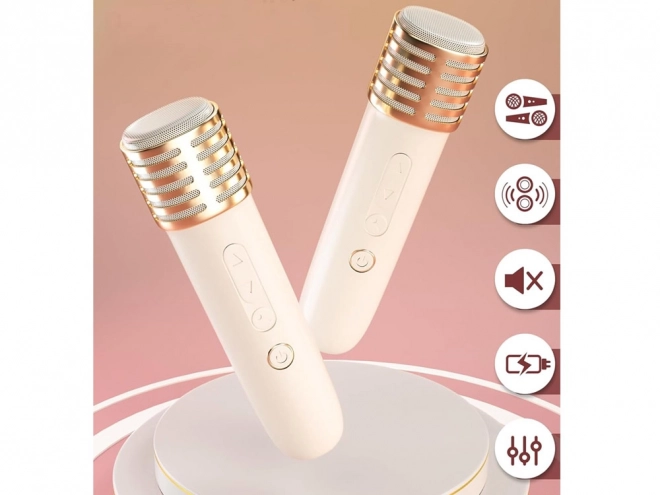 Mikrofon z brezžičnim zvočnikom in Bluetooth