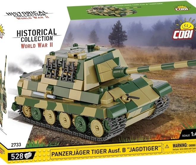 Konstrukcijska garnitura Tank Panzerjäger Tiger Ausf. B Jagdtiger