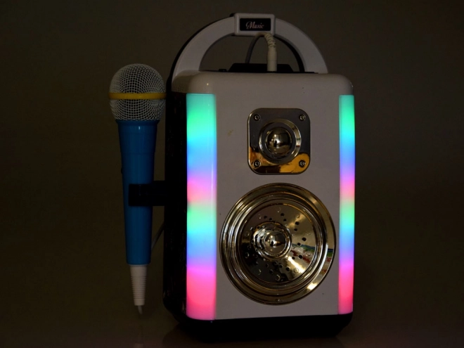 Disco brezžični zvočnik + mikrofon + bluetooth za otroke IN0165