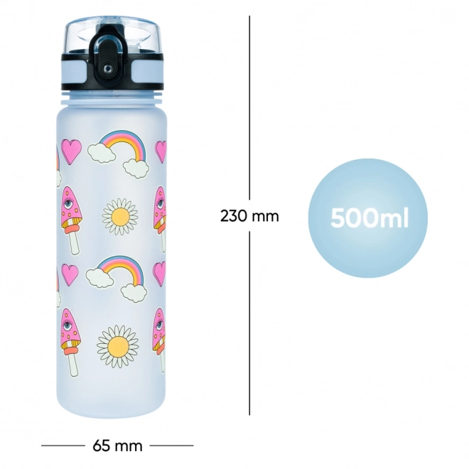 BAAGL Tritan steklenica za pitje Hippie, 500 ml