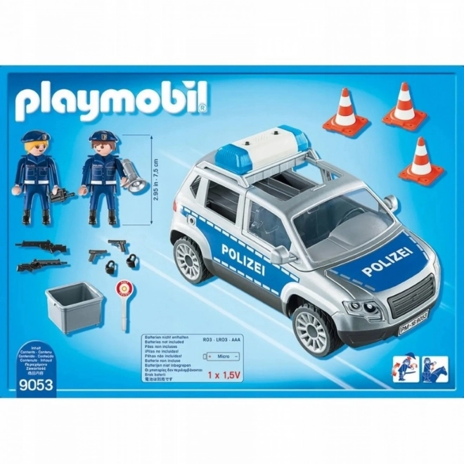 Set figuric City 9053 Policijsko terensko vozilo