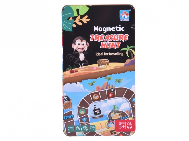 Magnetna igra Lov za zakladom Pirati