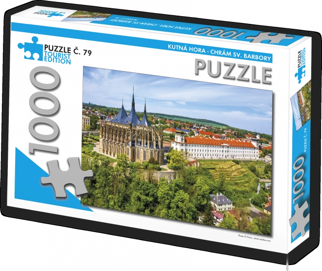 Sestavljanka 1000 koščkov Kutná Hora Cerkev svete Barbare