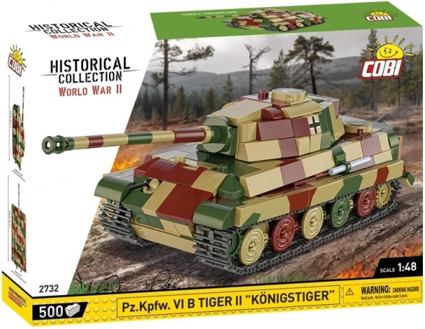 Model tanka Tiger II Königstiger iz plastičnih kock
