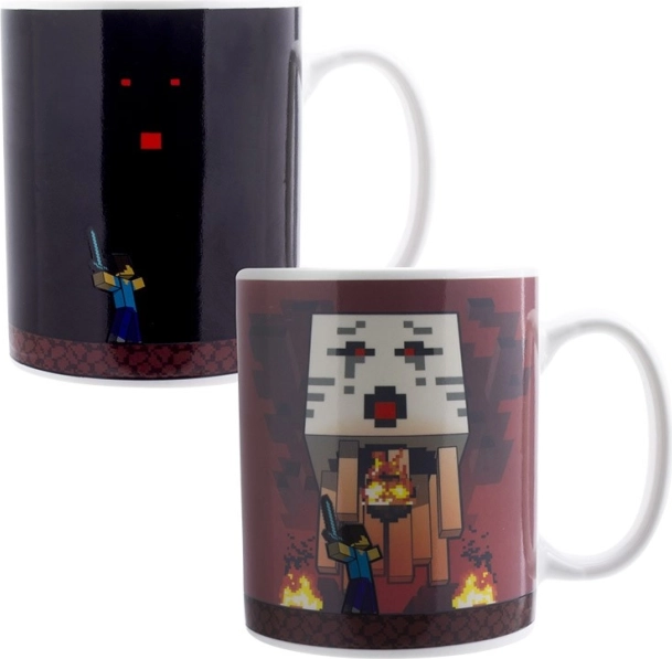 Skodelica, ki menja barvo MINECRAFT Nether 300 ml