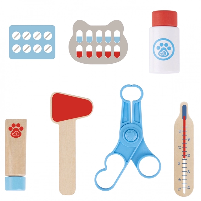 Tooky Toy veterinarski set s torbo 17 delov