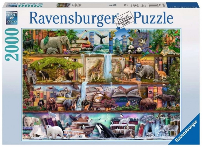 Sestavljanka Ravensburger Kraljestvo divjih živali 2000 kosov