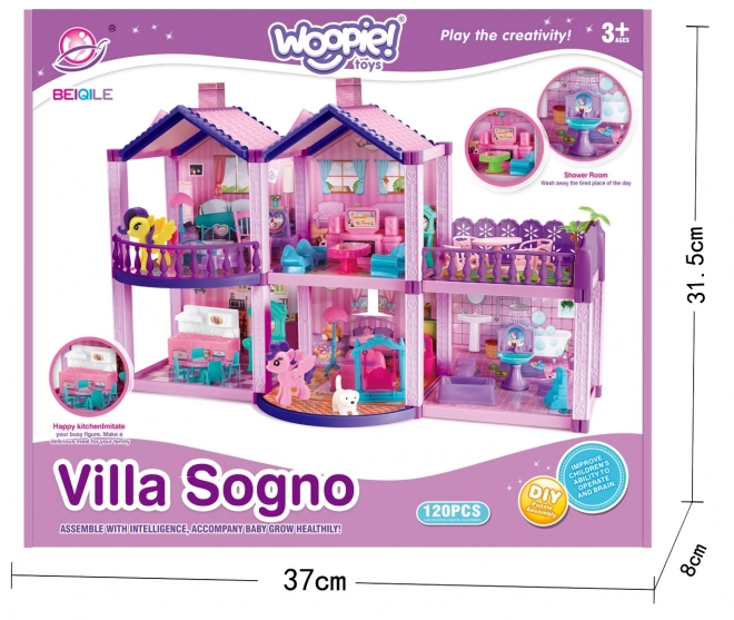 Hišica za punčke PONY FANTASY VILLA