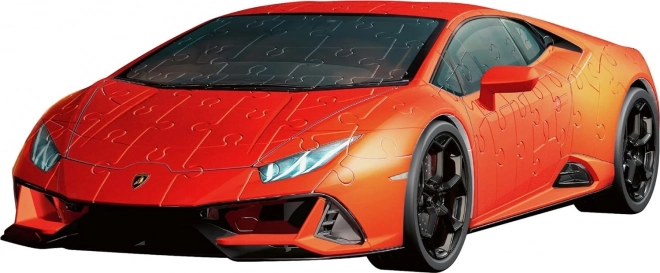 108-delna sestavljanka 3D Vozila Lamborghini Huracan Evo Arancio