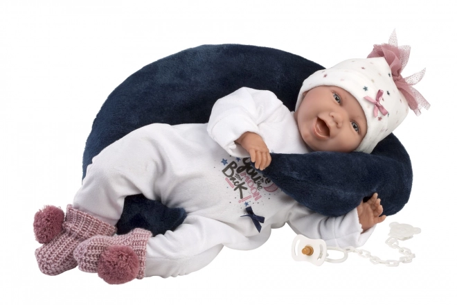 Llorens M740-50P oblačila za lutko dojenček NEW BORN velikosti 40-42 cm