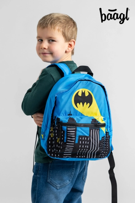 Baagl predšolski nahrbtnik Batman moder