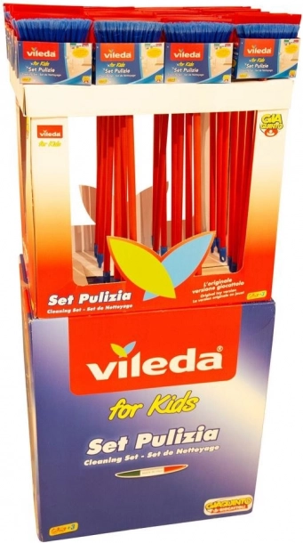 set metlica s smetišnico Vileda