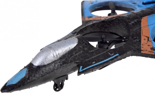 Daljinsko vodeni dron Quadcopter z LED diodami