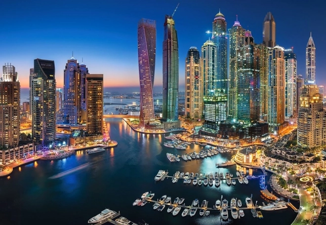 Sestavljanka Mestni stolpi Dubaja