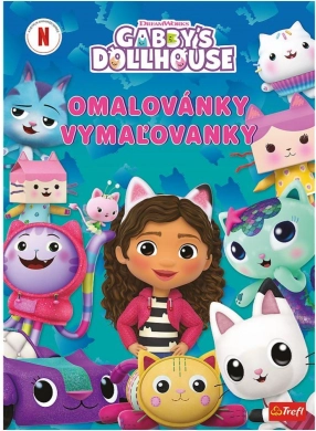 pobarvanke Gabby's Dollhouse 20 × 27,3 cm, 24 strani