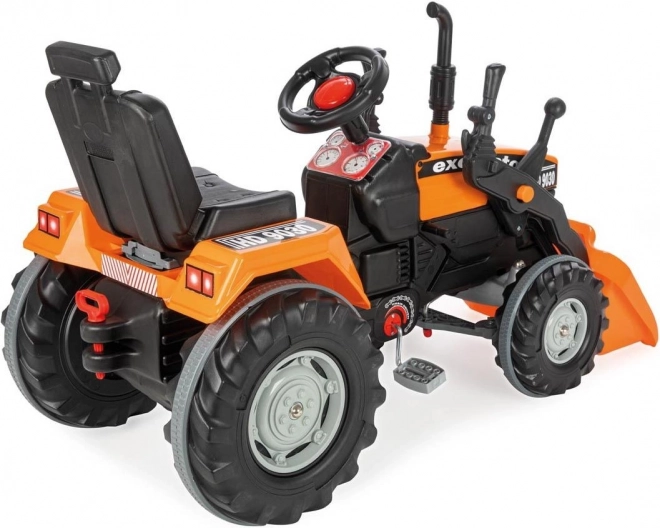 Pilsan traktor na pedala z žlico XXL oranžen