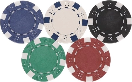 Profesionalni žetoni s kovinskim jedrom (10 g)