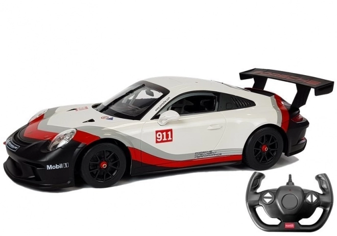 Daljinsko vodeni avto Porsche 911 GT3 CUP Rastar 1:14 belo