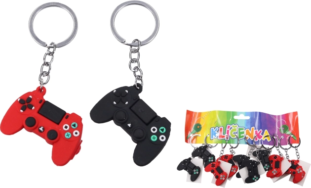 Obesek za ključe v obliki gamepada