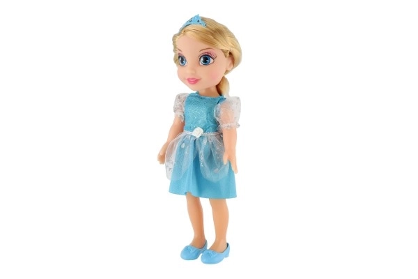 Lutka princesa Ledeno kraljestvo plastika 31cm v stožcu