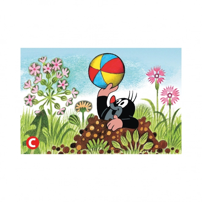 Minipuzzle s Krtekom 54 delov