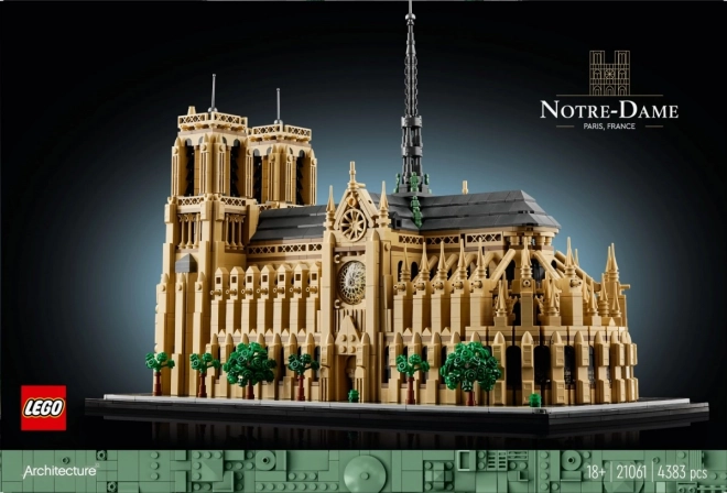 Komplet za sestavljanje LEGO Architecture Katedrala Notre-Dame