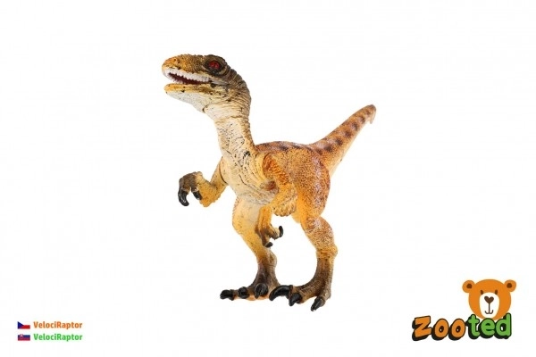 Velociraptor iz plastike 16cm v vrečki