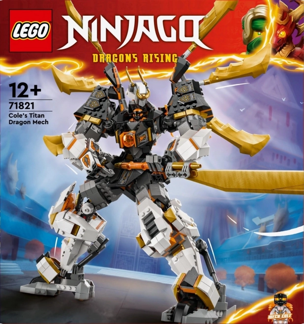 Lego Ninjago: Titanov zmaj meh Cole