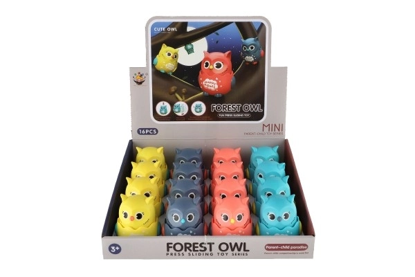 Sovy Happy Owl plastične 7x8 cm premikajoče