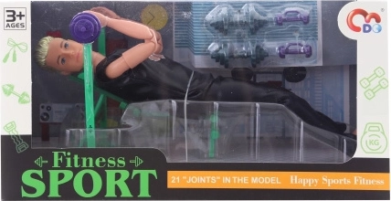 Spojni možic s fitnes dodatki