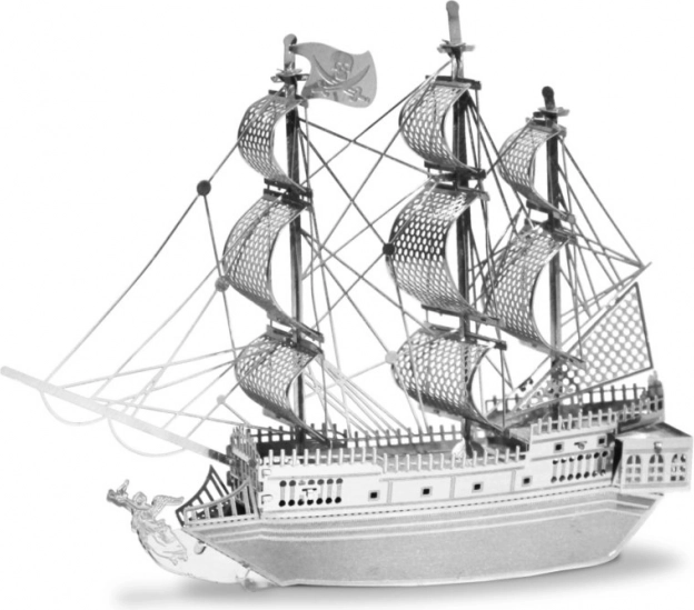 Kovinski 3D model ladje Black Pearl (Črna bisernica) – METAL EARTH