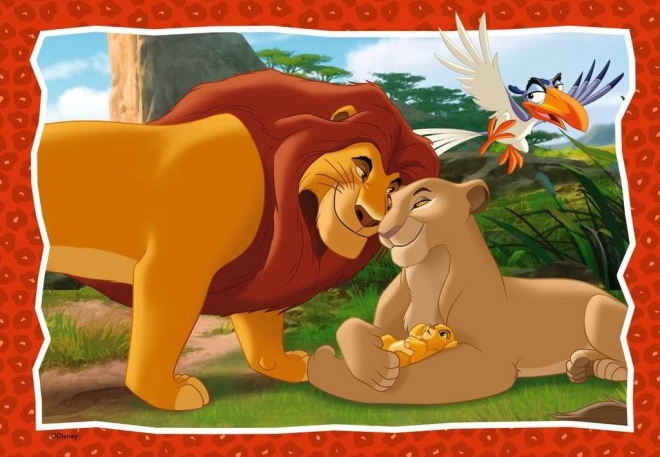 Sestavljanka Disney Levji kralj 2x24 kosov