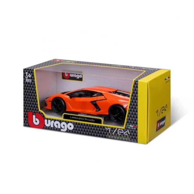 Bburago 1:24 Plus - Lamborghini Revuelto - Oranžna