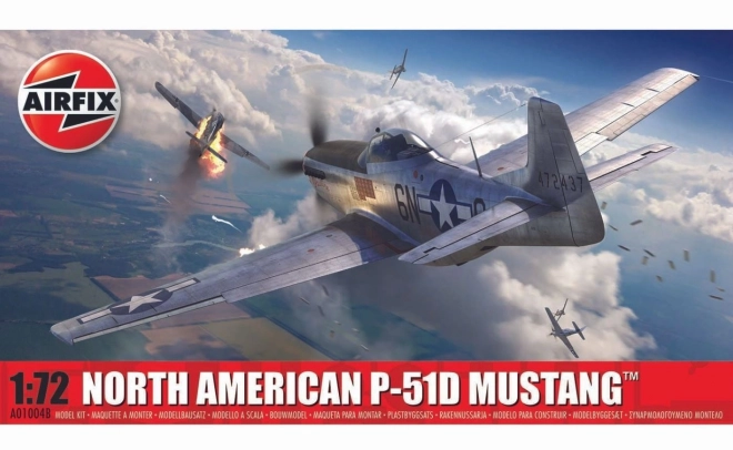 Plastični model letala North American P-51D Mustang