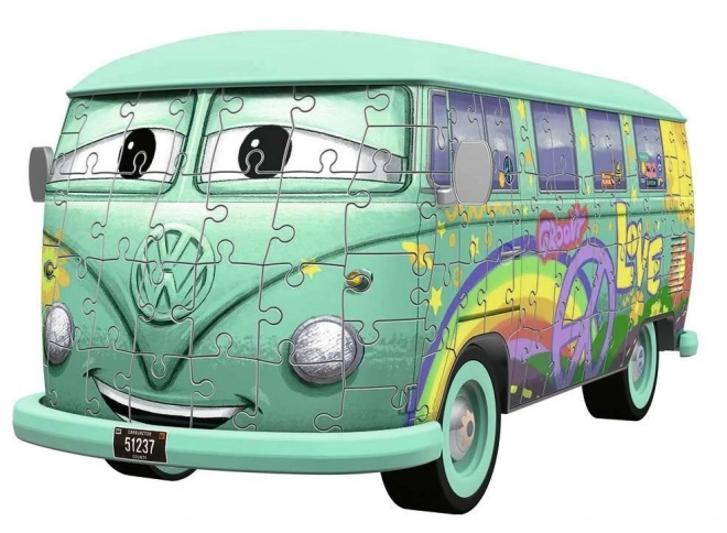 RAVENSBURGER 3D puzzle Avtobus Cars: Fillmore 162 kosov
