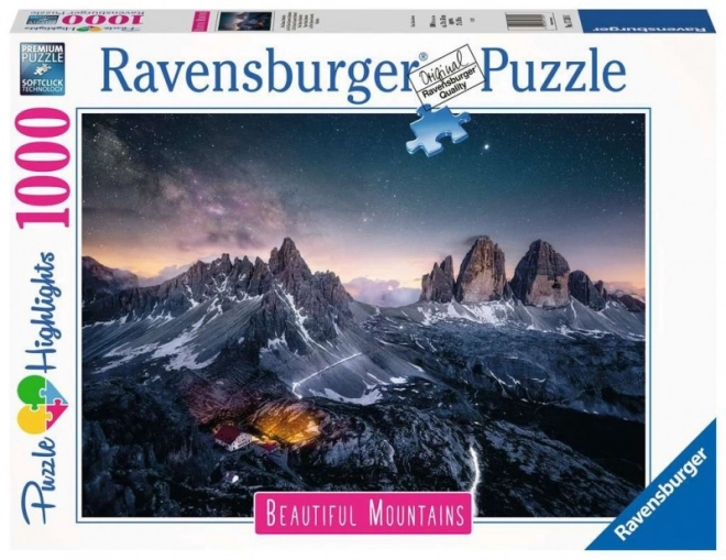 Sestavljanka Tre stolpi Dolomit 1000 kosov Ravensburger