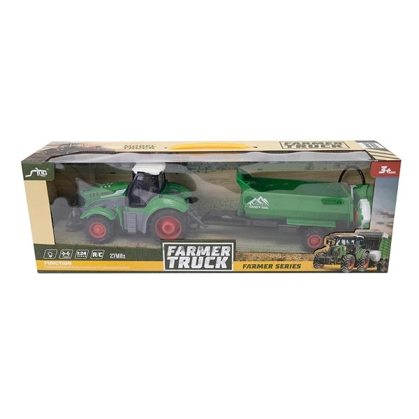 Zabavni RC traktor s prikolico