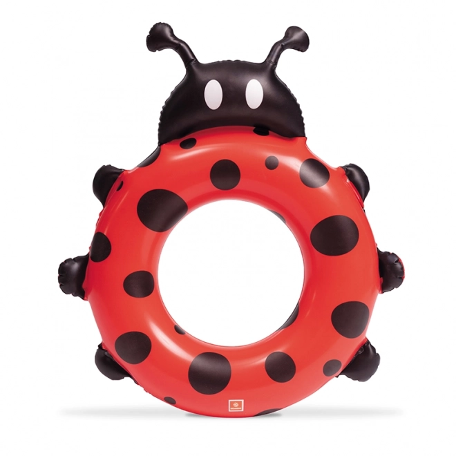 Napihljiv obroč pikapolonica 50 cm