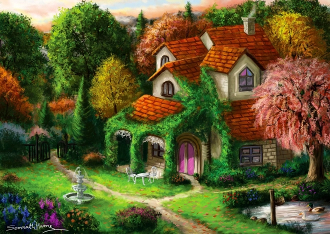 ENJOY hišica v gozdu – puzzle 1000 kosov
