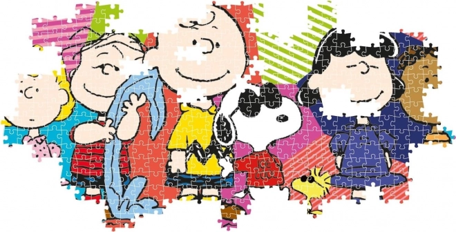 Sestavljanka 1000 delov Panorama Peanuts
