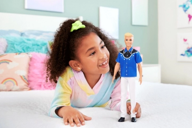 Barbie Model Ken - kavbojski kostum HRH25 TV