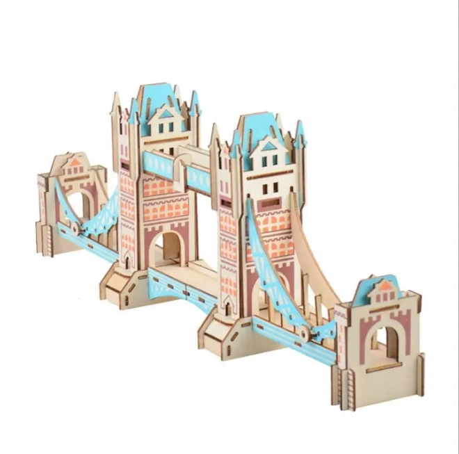 Woodcraft Lesene 3D sestavljanke Tower Bridge