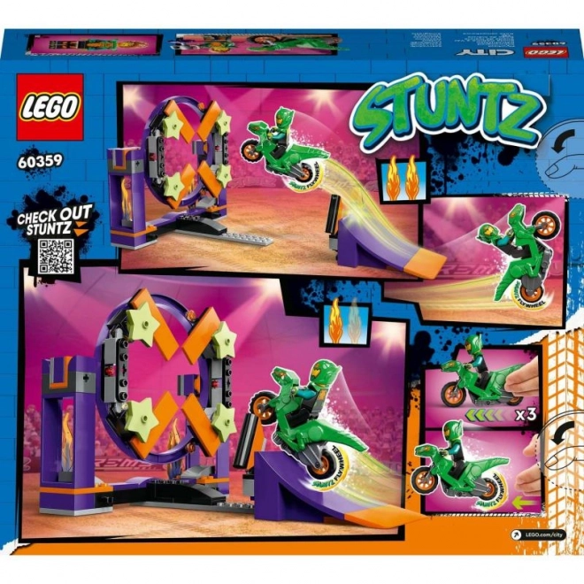 Kaskaderski izziv z rampo in obročem LEGO City Stuntz
