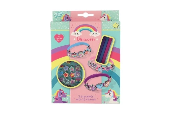 Kreativni set Izdelaj zapestnice Samorog v škatli 15x20,5x2,5cm