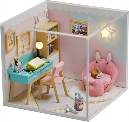 2Kids Toys miniatura hišice Študijska soba