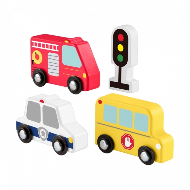 Lesena vozila set Fisher-Price