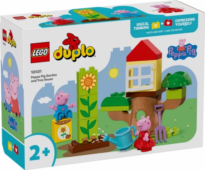 LEGO DUPLO 10431 Pujsa Pepa - vrt in drevesna hiša