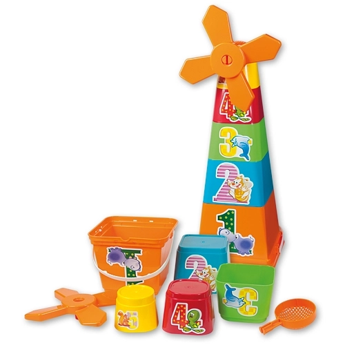 Androni komplet za pesek piramida