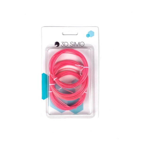 Termoaktilni filament rdeče-beli za 3D tiskalnike