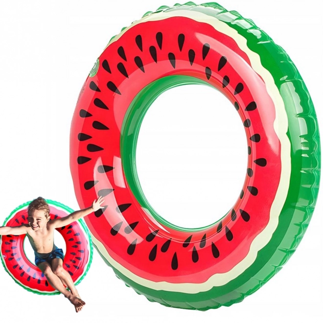 Velik obroč za napihovanje Lubenica 70 cm za otroke